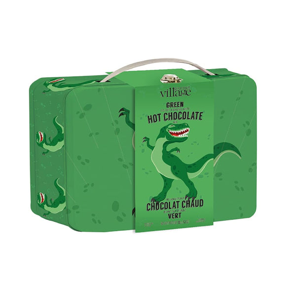 Dinosaur Lunch Box with Hot Chocolate